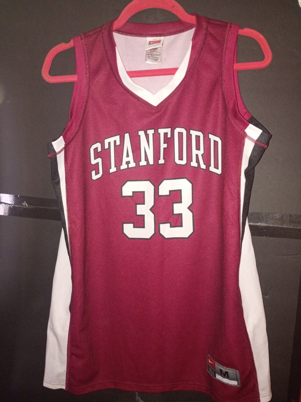 Womans Medium Stanford Cardinal Jersey Nike Elite basketball red vintage